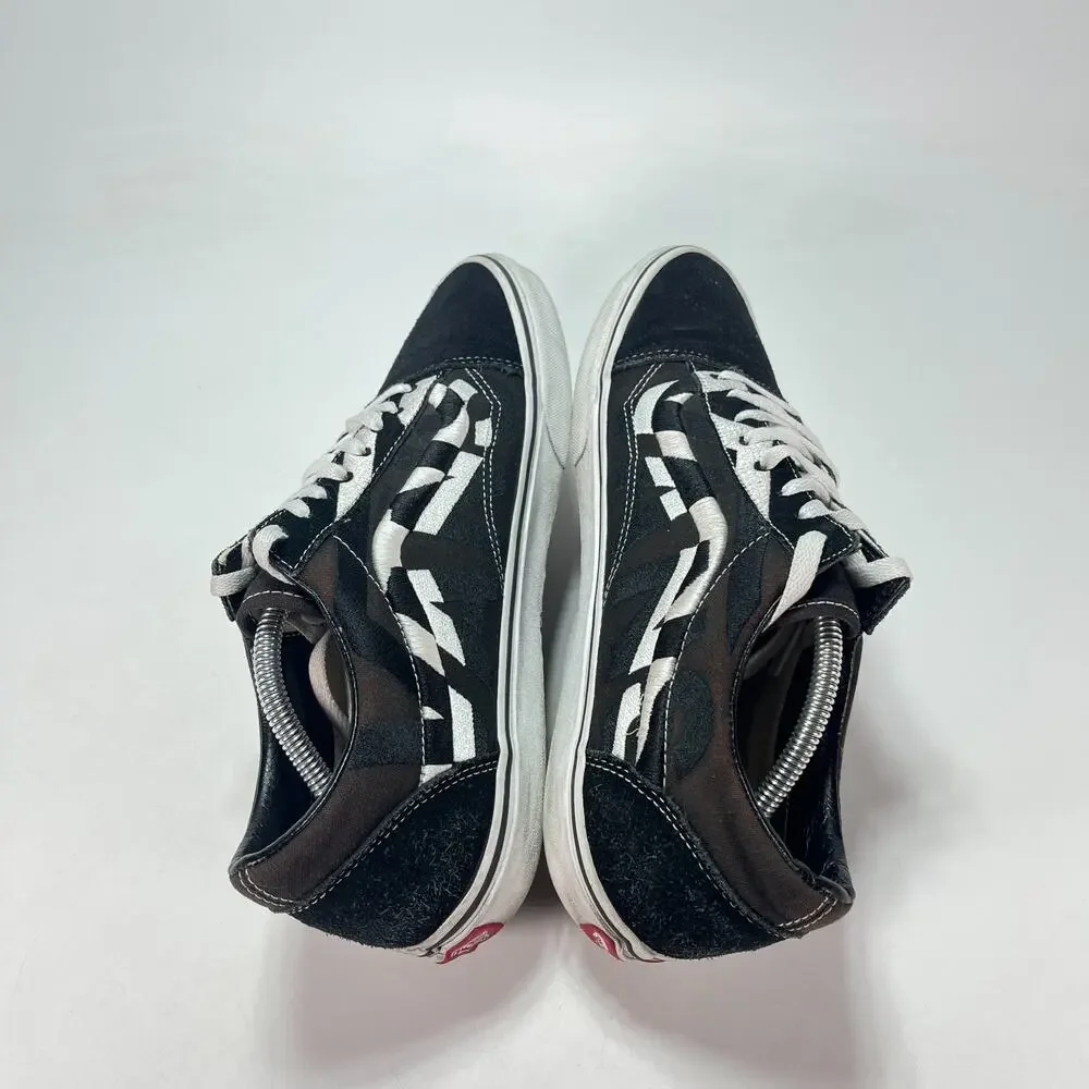 Vans Old Skool Statement Black Classic Low Top Skate Shoes 508731 Men's Size 12